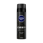 رغوة الحلاقة ديب سموث بالكربون الأسود للرجال من نيفيا - 200 مل