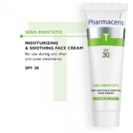 ⁦فارماسيرز كريم وجه سيبو مويستاتيك مرطب ومهدئ للبشرة بعامل حماية من الشمس 50+ - 50مل⁩ - الصورة ⁦2⁩