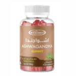 مذرنيست مكمل غذائي حلوى اشواجندا بنكهة التوت البري - 60 قطعة حلوى