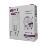 ⁦رول أون المفتح المقاوم للتعرق عطر خفيف من بيور بيوتي - قطعتين⁩ - الصورة ⁦2⁩