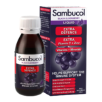 سامبوكول اكسترا دفنس شراب لدعم الجهاز المناعي بفيتامين سي والزنك - 120 مل