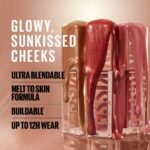 ⁦ميبيلين سنكيسر بلشر أحمر خدود وبرونزر سائل⁩ - الصورة ⁦7⁩