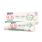 معجون مزيل بقع الاسنان و معالج التهاب الاسنان من دكتور سيكارلي إس.أو.إس دنتي - 75 مل