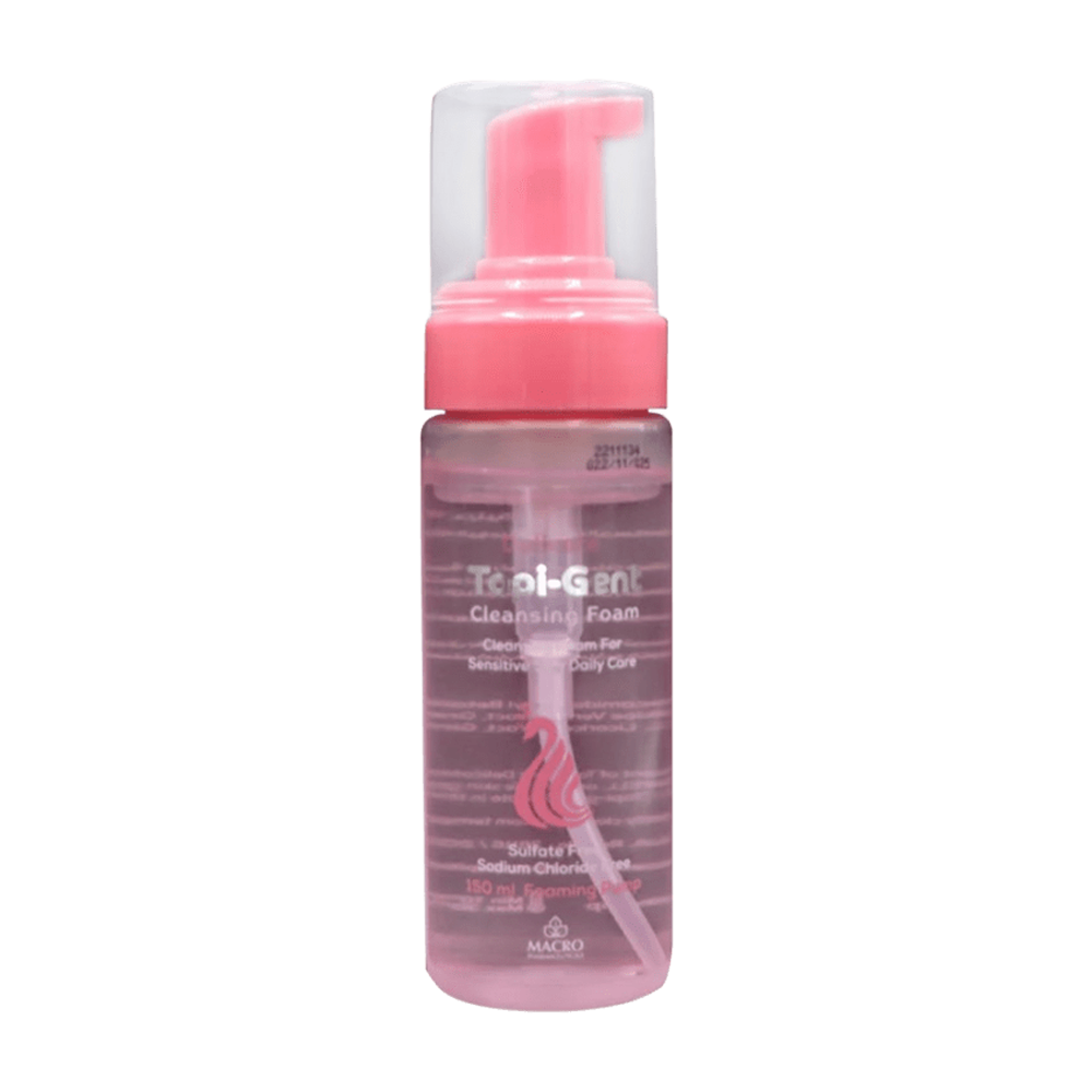 40869513_1744534781_952ad2ac47e061c92a19e56b2c2cff8d ماكرو فارماسيتاكيلز توبي جينت غسول الوجه رغوي للبشرة الحساسة - 150 مل - الصورة 1