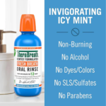 ⁦غسول الفم المنعش فريش بريث آيسي مينت من ثيرابريث - 473 مل⁩ - الصورة ⁦2⁩