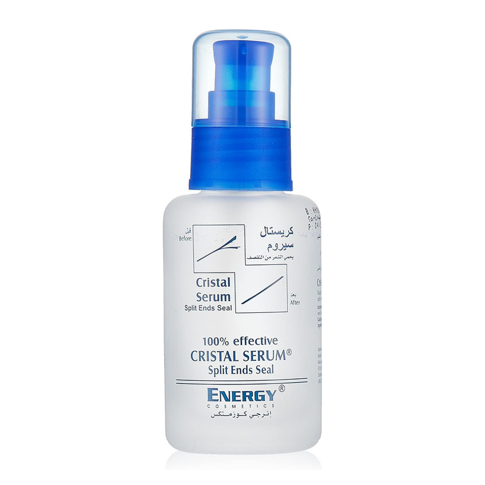 42302975_1743940306_1ab93169dbbef7c71c081361a603f56b سيروم كريستال لحماية الشعر من التقصف من انرجي كوزمتكس - 60 مل - الصورة 1