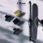 ⁦اوكيما مكواة لف وتجعيد الشعر برو 25 ملم - OK-1095⁩ - الصورة ⁦3⁩