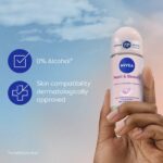 ⁦مزيل العرق رول اون بيرل اند بيوتي من نيفيا - 50مل⁩ - الصورة ⁦2⁩