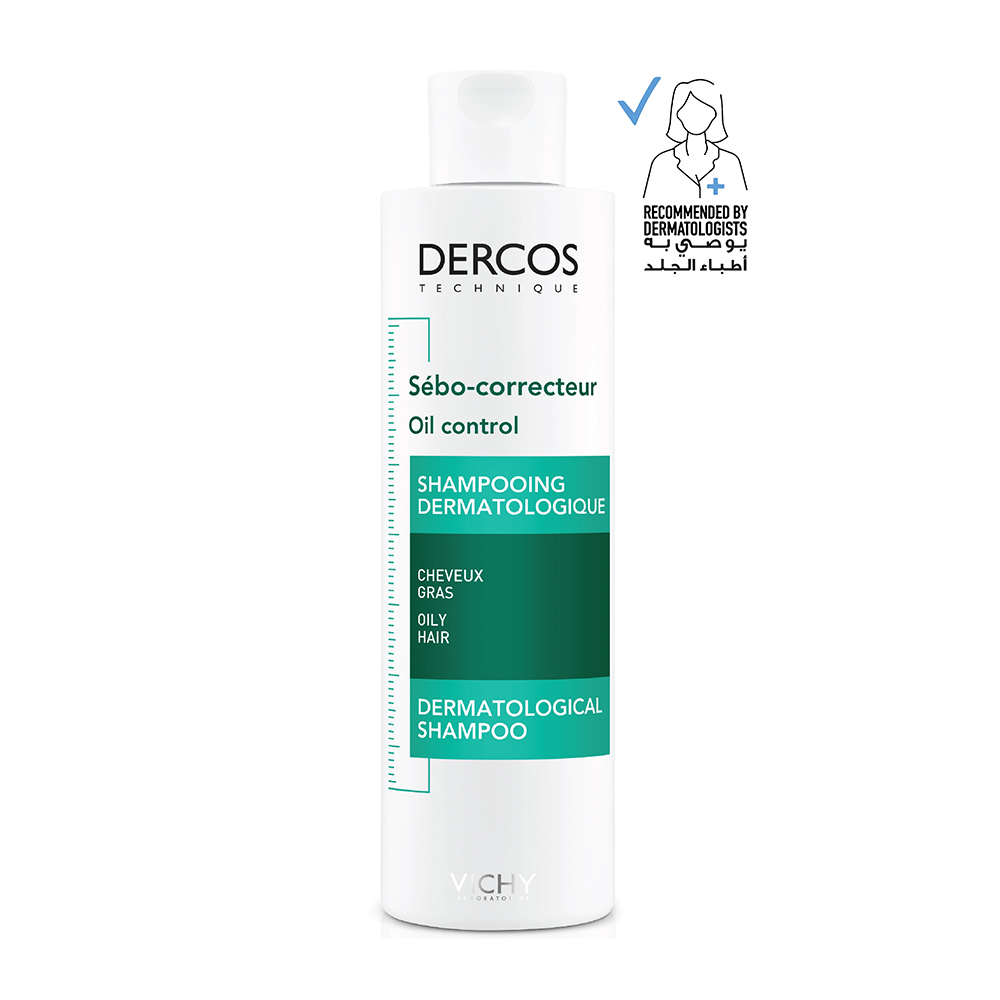 43697457_1723378124_384d47ababb4f982718aaac98d46714f شامبو ديركوس تكنيك لفروة الرأس الدهنية من فيتشي - 200مل - الصورة 1