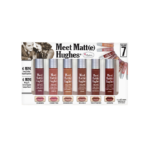 مجموعة 6 ميني احمر شفاه سائل ميت مات هيوز من ذا بالم - 7