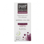 ⁦مزيل الرائحة رول أن لتفتيح البشرة من بيور بيوتي - عطر خفيف - 60 مل⁩ - الصورة ⁦3⁩