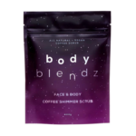 مقشر الجسم والوجه اللامع بالقهوة من بودي بلندز - 200غ