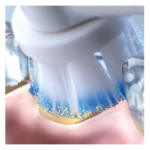 ⁦رؤوس بديلة لفرشاة الأسنان الكهربائية سينسي الترا ثين للأسنان الحساسة من اورال بي- قطعتين⁩ - الصورة ⁦3⁩