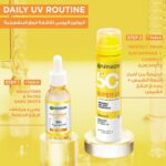 ⁦غارنييه بخاخ واقي شمس سوبر يوفي انفنسبل اير بعامل حماية 50+ - 75مل⁩ - الصورة ⁦5⁩