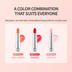 ⁦سيكرت كي مجموعة تنت شفاه لامع سويت جلام ميني - 3 قطع⁩ - الصورة ⁦2⁩