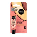 اورجنيك شوب مرطب شفاة العناية اللطيفة بفيتامين اي ونكهة الخوخ مع عامل حماية 15 - 10مل