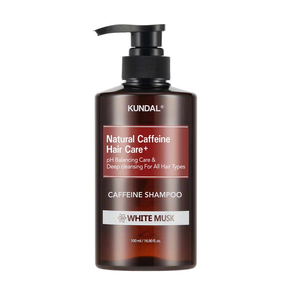 47758870_1759220283_0267a9734feebbc7acc6510dea5f9df9 كوندال شامبو كافيين لفروة الرأس بالمسك الأبيض - 500 مل - الصورة 1