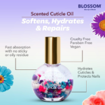 ⁦زيت مقوي الأظافر باللافندر من بلوسوم - 15مل⁩ - الصورة ⁦2⁩