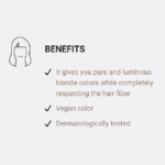 ⁦صبغة شعر كولاج كلير من لاكمي- أشقر رمادي معدني - 12/17⁩ - الصورة ⁦4⁩