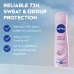 ⁦بخاخ مزيل العرق بيرل آند بيوتي للنساء من نيفيا - 150 مل⁩ - الصورة ⁦2⁩