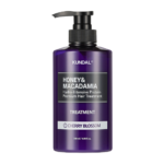 كوندال معالج العسل والمكاديميا للشعر بزهر الكرز - 500 مل