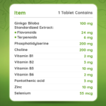 ⁦إن إتش إس جينكوستين جينكو بيلوبا 100 مجم - 30 قرص قابل للمضغ⁩ - الصورة ⁦2⁩