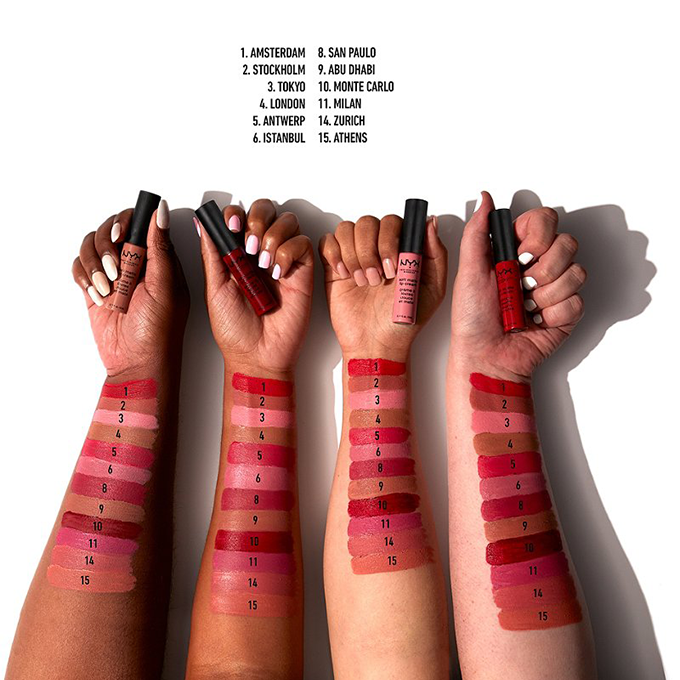 52731653_milan1 نيكس احمر شفاه روج سائل مطفي - ميلان - الصورة 1