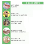 ⁦شامبو وصبغة طبيعية للشعر بخلاصة اللؤلؤ من في اي بي - بني غامق - 20مل⁩ - الصورة ⁦2⁩