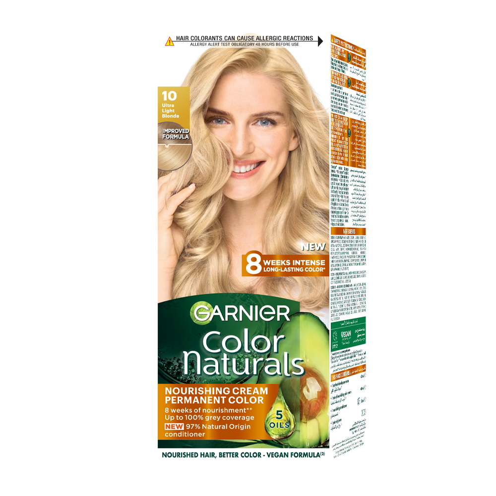 53400879_1756722811_9297580f599f298c249e40fedc7bb979 غارنييه صبغة شعر كولر ناتشورالز كريم - أشقر ثلجي فاتح - الصورة 1