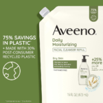 ⁦افينو عبوة تعبئة غسول يومي مرطب للجسم للبشرة الجافة - 473 مل⁩ - الصورة ⁦2⁩