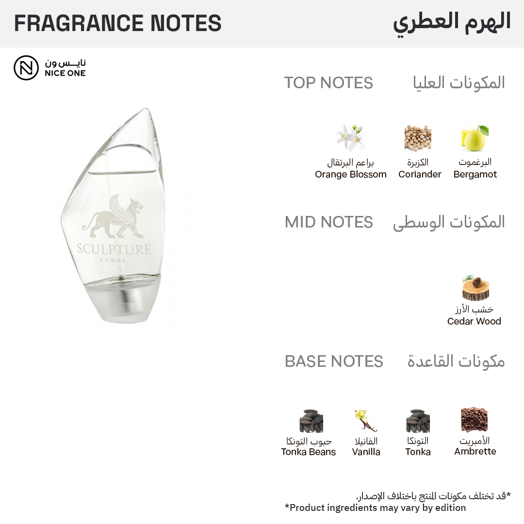 54532838_1752661117_f31e096393b3ec0602f9c1a4ae57a3c9 عطر سكلبتشر من نيكوس للرجال - 100مل - أو دو تواليت - الصورة 1