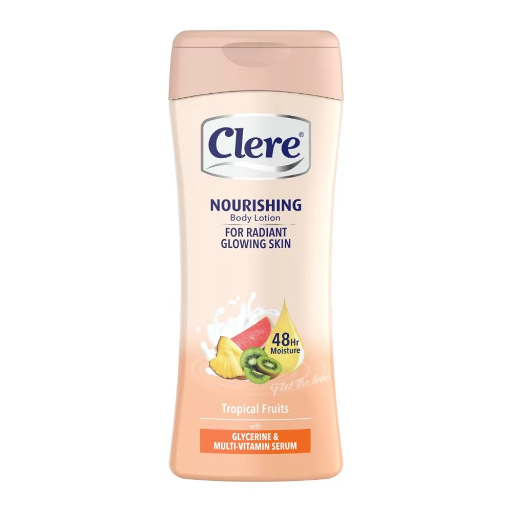 55310883_1739266175_81173c7466e9a1b80dda2cd828b5dcc5 كلير لوشن جسم نوريشينج بالفواكه الاستوائية - 400مل - الصورة 1
