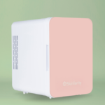 ⁦ثلاجة لمنتجات التجميل 4 لتر من سكينلاريتي - وردي فاتح⁩ - الصورة ⁦2⁩