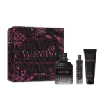 فالنتينو مجموعة بورن إن روما أومو للرجال - أو دو تواليت - 3 قطع