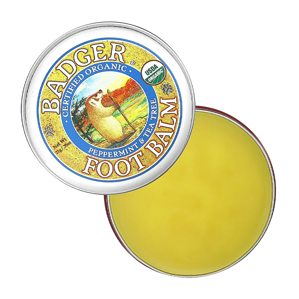 56746469_1723102626_e06eebc2451bbcb5f5b26a53ba9b6003 بلسم للقدمين بالنعناع وشجرة الشاي من بادجر - 21جم - الصورة 1