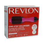 ⁦فرشاة مجفف وفوليوم الشعر ون ستيب من ريفلون - وردي⁩ - الصورة ⁦3⁩