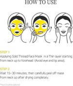 ⁦بيستلو قناع الوحه بخيوط الذهب - 70 مل⁩ - الصورة ⁦6⁩