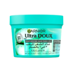غارنييه ألترا دو قناع الشعر المغذي 3 في 1 بالصبار لترطيب الشعر - 390 مل