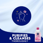 ⁦نيفيا ماء ميسلر لإزالة المكياج ميسلاير بماء الورد - 400مل⁩ - الصورة ⁦3⁩