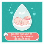 ⁦مناديل مبللة فائقة الحساسية للأطفال من جونسون - 168 منديل⁩ - الصورة ⁦2⁩