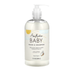 غسول وشامبو للأطفال بزيت جوز الهند البكر من شيا مويستشر - 384 مل