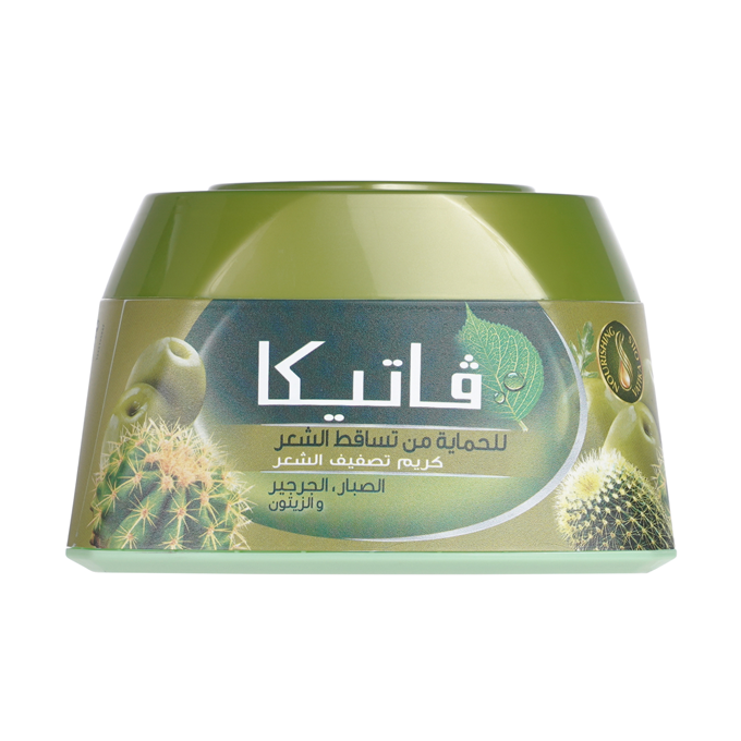 59417305_VatikaOliveHairFallControlStylingHairCream-210ml كريم للحماية من تساقط الشعر بالزيتون من فاتيكا - 210مل - الصورة 1