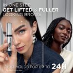 ⁦لوريال باريس ماسكارا حواجب براو لامينيشن 24 ساعة - شفاف⁩ - الصورة ⁦6⁩