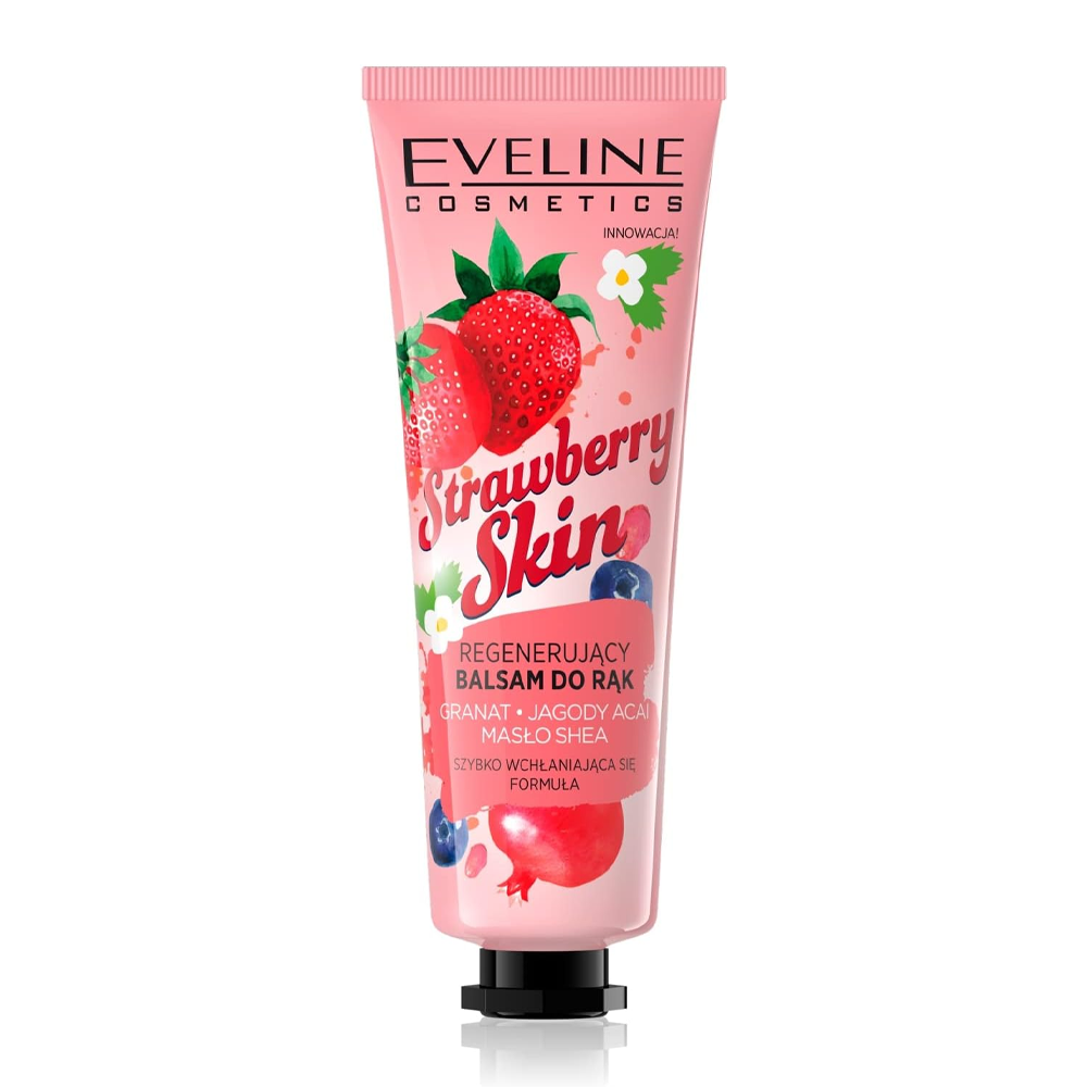 60852147_1729612956_f94264f3e66d98d2112d1f1cbc4acae9 ايفلين بلسم مجدد لليدين بالفراولة - 50 مل - الصورة 1