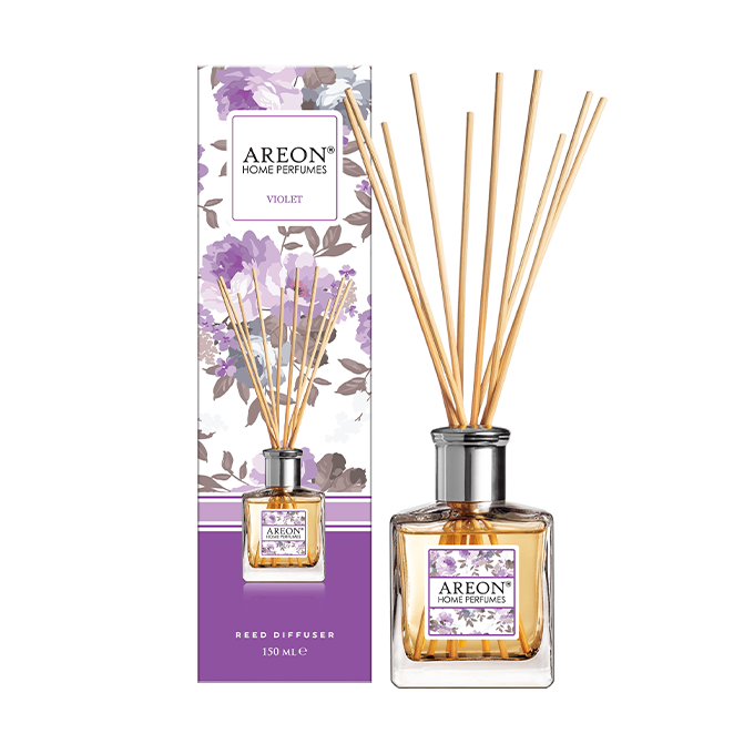 61341304_AreonVioletReedDiffuser-150ml- معطر اعواد فايوليت من اريون - 150 مل - الصورة 1