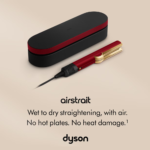 ⁦مملس الشعر إيرستريت من دايسون - رِد ڤيلڤيت & جولد⁩ - الصورة ⁦3⁩