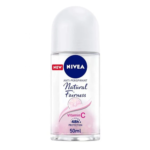 مزيل العرق رول اون ناتشرال فيرنس من نيفيا - 50مل