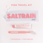 ⁦سالترين مجموعة السفر معجون مع فرشاة روز سيترون انتعاش يدوم طويلا - 30جرام⁩ - الصورة ⁦3⁩