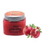 ⁦مقشر للوجه و الجسم بالسكر والرمان من قلوبال ستار- 600جرام⁩ - الصورة ⁦2⁩