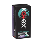 فوط يومية قطنية مضادة للبكتيربا من كوتكس - 20 قطعة